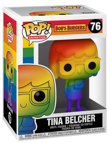 Figurine Funko Pop! -  N°76 - Pride - Tina Belcher(rnbw)